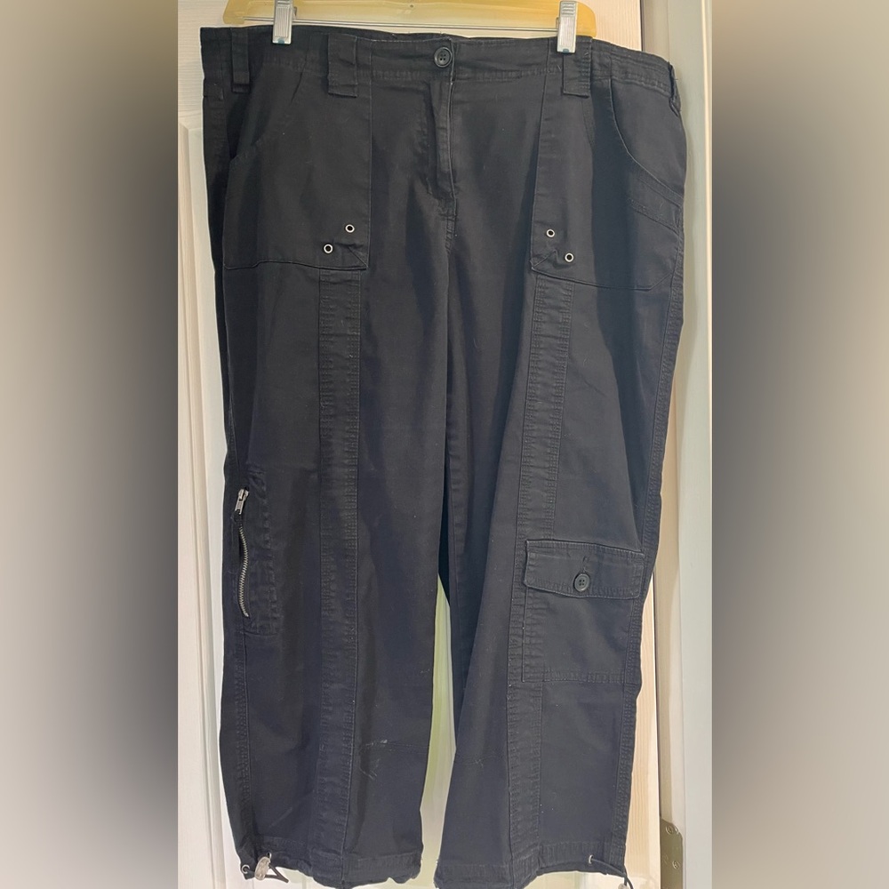 Style & Co. Black Cargo Pants